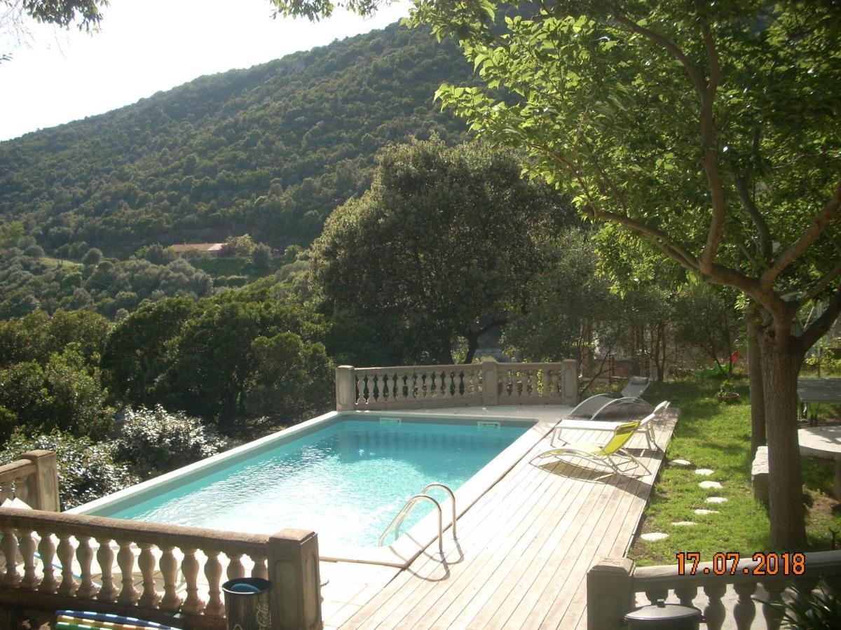 Chambre Independante Climatisee, Cuisine D'Ete, Piscine Sartene  Exterior photo